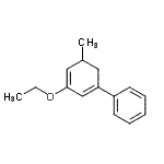 CAS 登录号：342802-26-0， (3-乙氧基-5-甲基-1,3-环己二烯-1-基)苯