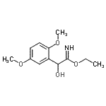 CAS#: 342891-04-7, Ethyl 2-(2,5-Dimethoxyphenyl)-2-Hydroxyethanimidate