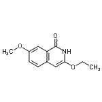 CAS#: 342894-34-2, 3-Ethoxy-7-Methoxy-1(2H)-Isoquinolinone