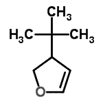 CAS#: 34314-82-4, 3-(2-Methyl-2-Propanyl)-2,3-Dihydrofuran