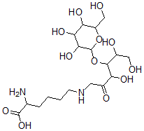 CAS#: 34326-63-1, 2-Amino-6-[[3,5,6-Trihydroxy-2-Oxo-4-[3,4,5-Trihydroxy-6-(Hydroxymethyl)Oxan-2-Yl]Oxyhexyl]Amino]Hexanoic Acid