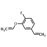 CAS#: 343305-31-7, 1-Fluoro-4-Vinyl-2-(Vinyloxy)Benzene