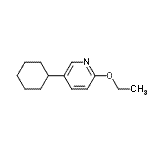 CAS#: 343317-28-2, 5-Cyclohexyl-2-Ethoxypyridine