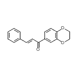 CAS#: 343609-17-6, (2E)-1-(2,3-Dihydro-1,4-Benzodioxin-6-Yl)-3-Phenyl-2-Propen-1-One