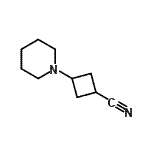 CAS#: 343787-98-4, 3-(1-Piperidinyl)Cyclobutanecarbonitrile