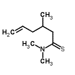 CAS#: 343863-71-8, N,N,3-Trimethyl-5-Hexenethioamide