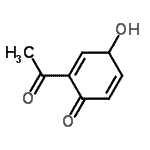 CAS#: 343864-52-8, 2-Acetyl-4-Hydroxy-2,5-Cyclohexadien-1-One