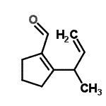 CAS 登录号：343865-09-8， 2-(3-丁烯-2-基)-1-环戊烯-1-甲醛
