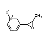 CAS 登录号：343865-24-7， 3-(3-甲基-2-环氧乙烷基)吡啶1-氧化物