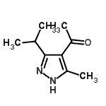 CAS 登录号：343867-28-7， 1-(3-异丙基-5-甲基-1H-吡唑-4-基)乙酮