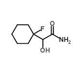CAS#: 343867-91-4, 2-(1-Fluorocyclohexyl)-2-Hydroxyacetamide
