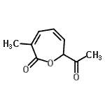 CAS 登录号：343867-95-8， 7-乙酰基-3-甲基-2(7H)-氧杂卓酮