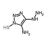 CAS#: 344243-57-8, 4-Hydrazino-1-Sulfanyl-1H-1,2,3-Triazol-5-Amine