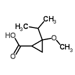 CAS#: 344294-24-2, 2-Isopropyl-2-Methoxycyclopropanecarboxylic Acid