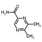CAS#: 344326-14-3, 5,6-Dimethyl-2-Pyrazinecarboxamide