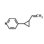CAS#: 344327-09-9, 4-(2-Vinylcyclopropyl)Pyridine