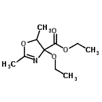 CAS#: 344331-93-7, Ethyl 4-Ethoxy-2,5-Dimethyl-4,5-Dihydro-1,3-Oxazole-4-Carboxylate