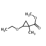 CAS#: 344354-79-6, Methyl 2-Ethoxy-1-Methylcyclopropanecarboxylate
