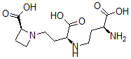 CAS 登录号：34441-14-0， (2S)-1-[(3S)-3-[[(3S)-3-氨基-4-羟基-4-氧代丁基]氨基]-4-羟基-4-氧代丁基]吖丁啶-2-羧酸