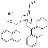 CAS 登录号：344452-66-0， N-(9-蒽甲基)溴化辛可宁丁