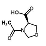 CAS#: 344738-31-4, (4R)-3-Acetyl-1,3-Oxazolidine-4-Carboxylic Acid