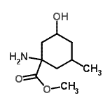 CAS#: 344743-78-8, Methyl 1-Amino-3-Hydroxy-5-Methylcyclohexanecarboxylate