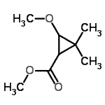 CAS 登录号：344746-96-9， 甲基3-甲氧基-2,2-二甲基环丙烷羧酸酯
