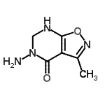 CAS#: 344777-11-3, 5-Amino-3-Methyl-6,7-Dihydro[1,2]Oxazolo[5,4-d]Pyrimidin-4(5H)-One