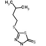 CAS#: 344926-02-9, 5-[(3-Methylbutyl)Sulfanyl]-1,3,4-Thiadiazole-2(3H)-Thione