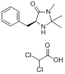 CAS 登录号：345358-20-5， (5S)-(-)-2,2,3-三甲基-5-苄基-4-咪唑烷酮二氯乙酸盐