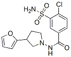CAS#: 34546-89-9, 4-Chloro-N-(3-Furan-2-Ylpyrrolidin-1-Yl)-3-Sulfamoylbenzamide