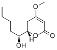 CAS 登录号：34565-32-7， (6S)-6-[(1S)-1-羟基戊基]-4-甲氧基-5,6-二氢吡喃-2-酮