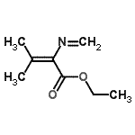 CAS 登录号：345913-79-3， 乙基3-甲基-2-(亚甲基氨基)-2-丁烯酸酯