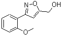 CAS 登录号：345967-78-4， [3-(2-甲氧基苯基)-1,2-恶唑-5-基]甲醇