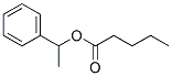 CAS 登录号：3460-43-3， 1-苯基乙基戊酸酯