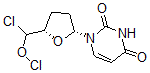 CAS 登录号：34627-73-1， [氯-[(2S,5R)-5-(2,4-二氧代嘧啶-1-基)四氢呋喃-2-基]甲基]次氯酸盐