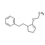 CAS#: 346620-69-7, [2-(2-Ethoxy-2-Cyclopenten-1-Yl)Ethyl]Benzene