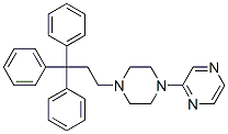 CAS#: 34675-79-1, 2-[4-[3,3,3-Tri(Phenyl)Propyl]Piperazin-1-Yl]Pyrazine