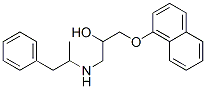 CAS 登录号:34677-80-0, 1-萘-1-基氧基-3-(1-苯基丙烷-2-基氨基)丙-2-醇