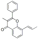 CAS#: 3468-00-6, 3-Methyl-2-Phenyl-8-(1-Propenyl)-4-Benzopyrone