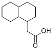 CAS 登录号：34681-29-3， (十氢-萘-1-基)-乙酸