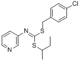 CAS#: 34763-22-9, [4-(4-Chlorophenyl)-2-Methylbutan-2-Yl] (Pyridin-3-Ylamino)Methanedithioate