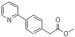CAS 登录号：348086-69-1， 2-[4-(2-吡啶基)苯基]乙酸甲酯