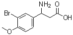 CAS 登录号：34840-91-0， 3-氨基-3-(3-溴-4-甲氧基苯基)丙酸