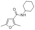 CAS#: 34849-42-8, N-Cyclohexyl-2,5-Dimethylfuran-3-Carboxamide