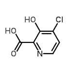 CAS#: 348635-39-2, 4-Chloro-3-Hydroxy-2-Pyridinecarboxylic Acid