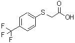 CAS#: 349-83-7, 2-(4-(Trifluoromethyl)Phenylthio)Acetic Acid