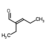 CAS#: 3491-57-4, (2E)-2-Ethyl-2-Pentenal