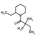 CAS#: 349425-95-2, 1-(2-Ethyl-1-Piperidinyl)-2,2-Dimethyl-1-Butanone