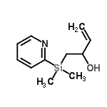 CAS#: 349612-10-8, 1-[Dimethyl(2-Pyridinyl)Silyl]-3-Buten-2-Ol